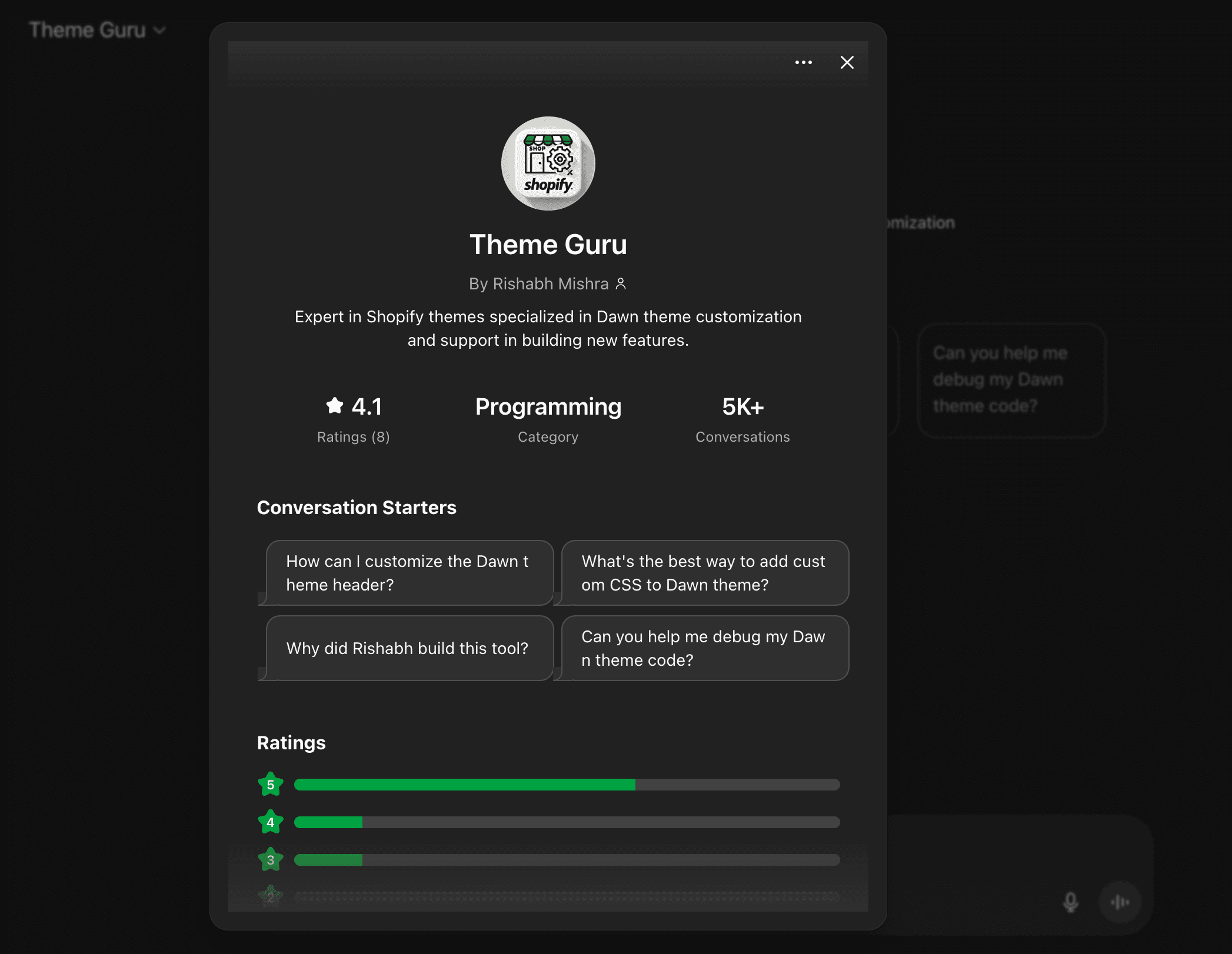 Theme Guru preview