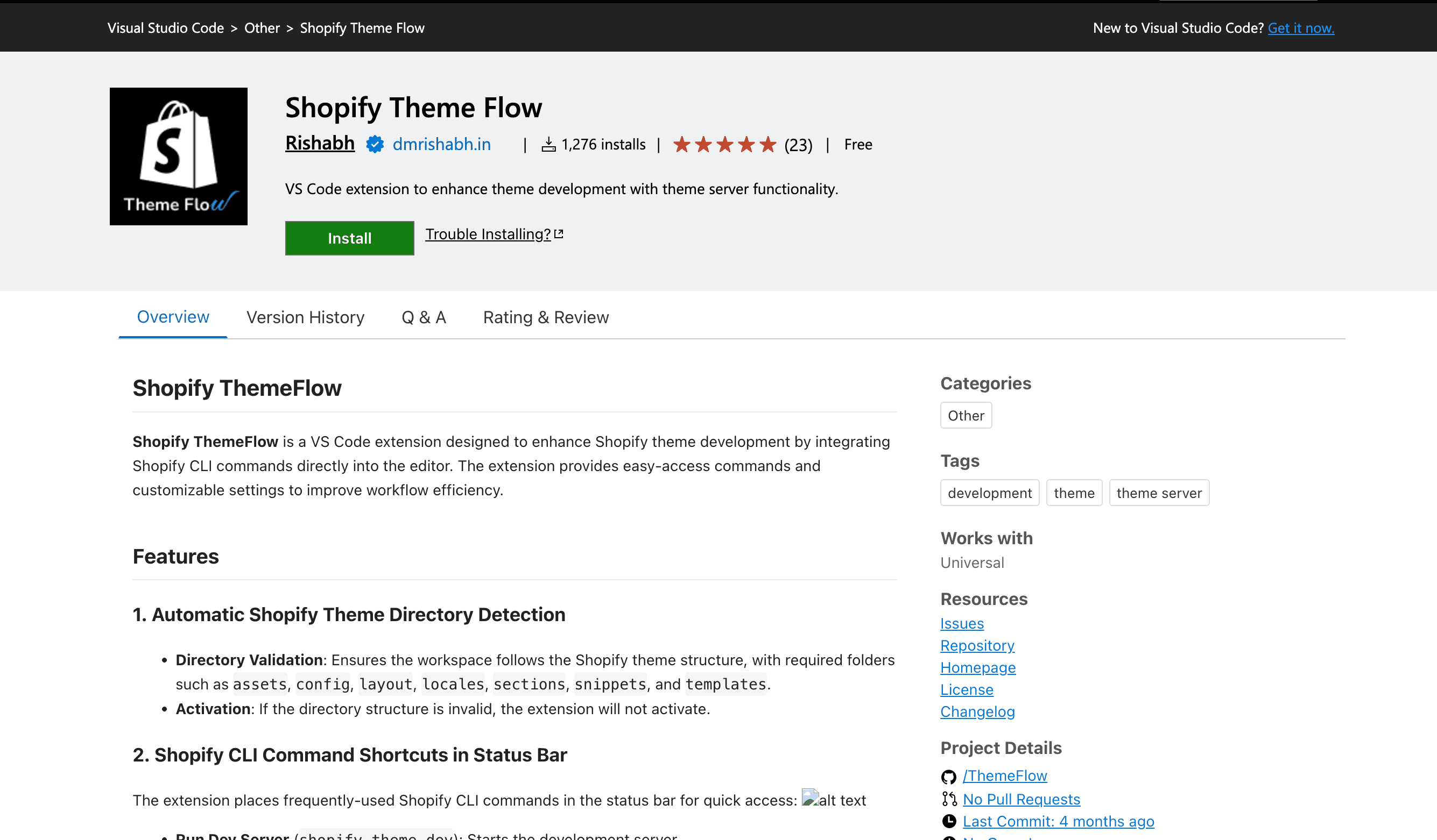 ThemeFlow preview